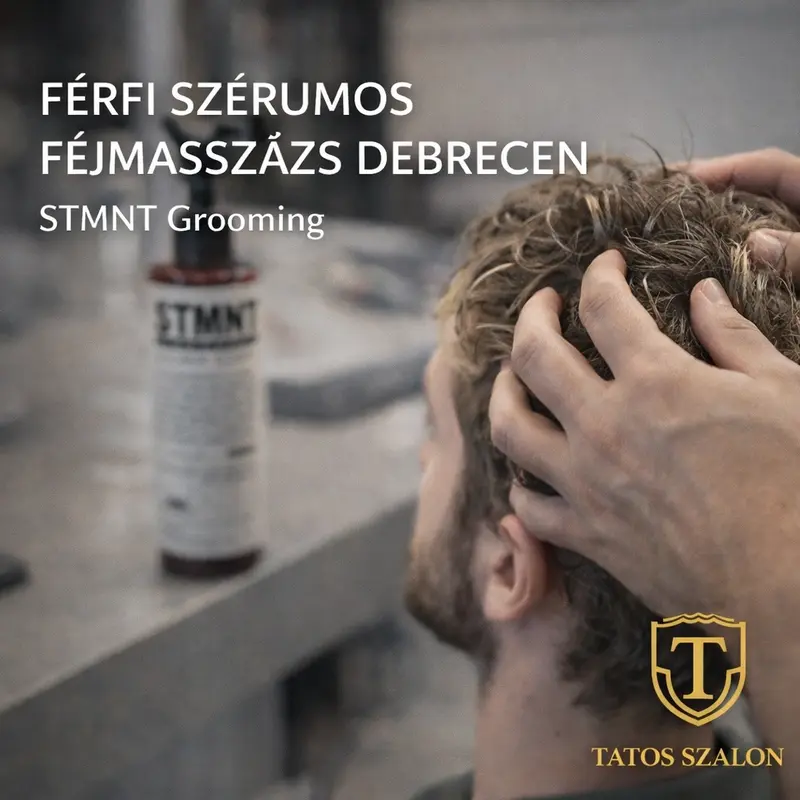 Férfi fodrász Debrecen – fejmasszázs extra | Tatos Szalon